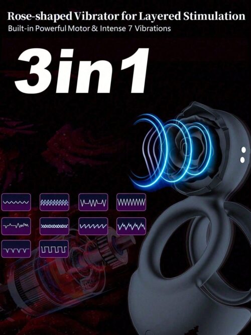 Anillo vibrador 3 en 1 - Imagen 3